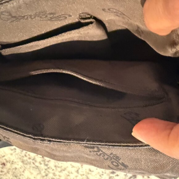 Vintage Fossil Brown Leather Shoulder Bag - Picture 3 of 5